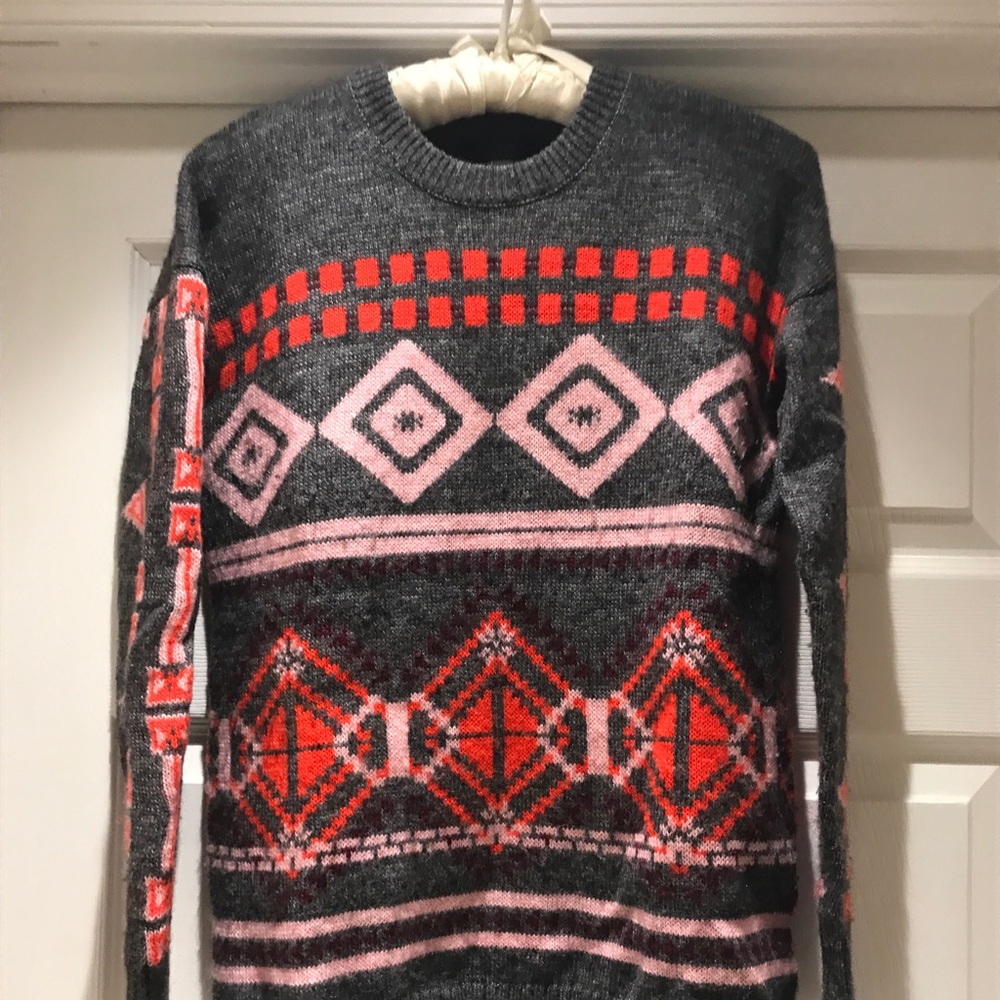 J.crew Ski Sweater in cool design and colors